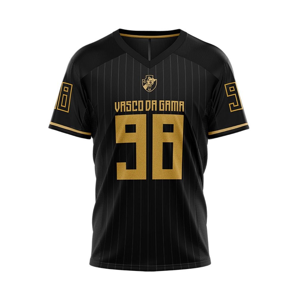 Camisa Vasco Braziline Orgulho Preta GG