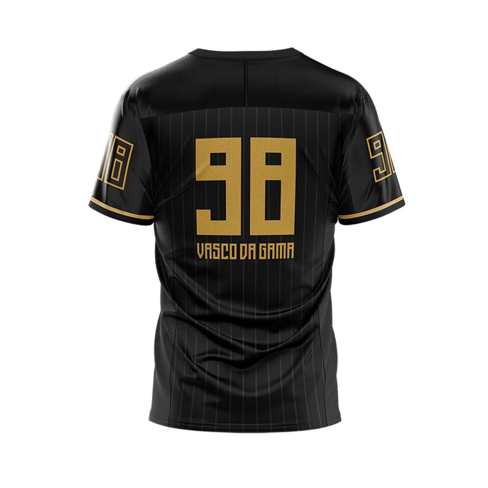 Camisa Vasco Braziline Orgulho Preta GG