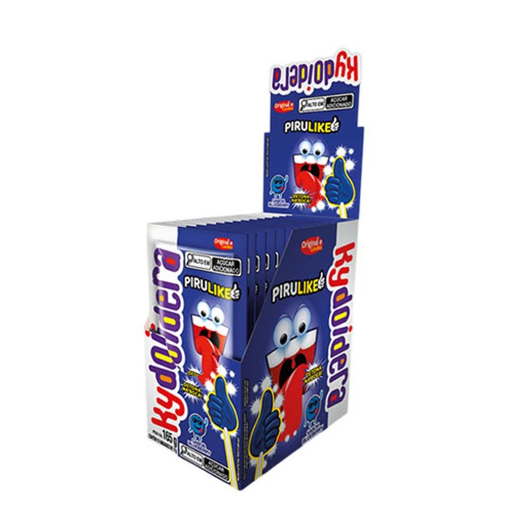 Pirulito Pirulike Blueberry 15X11G Kydoidera