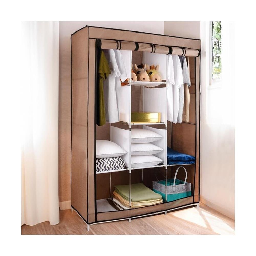 Guarda Roupa Portátil Casita Organizador Dobrável Armário Até 25 Kg