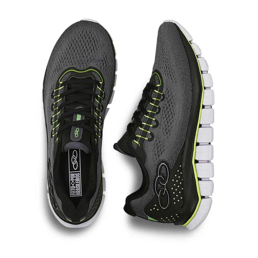 Tênis Olympikus Bloco Masculino - Preto+Chumbo TAM 39