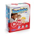 Fralda Descartável Toquinho Basic Plus M - 70 Unidades