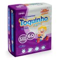 Fralda descartável toquinho confort hiper SXG - 60 Unidades