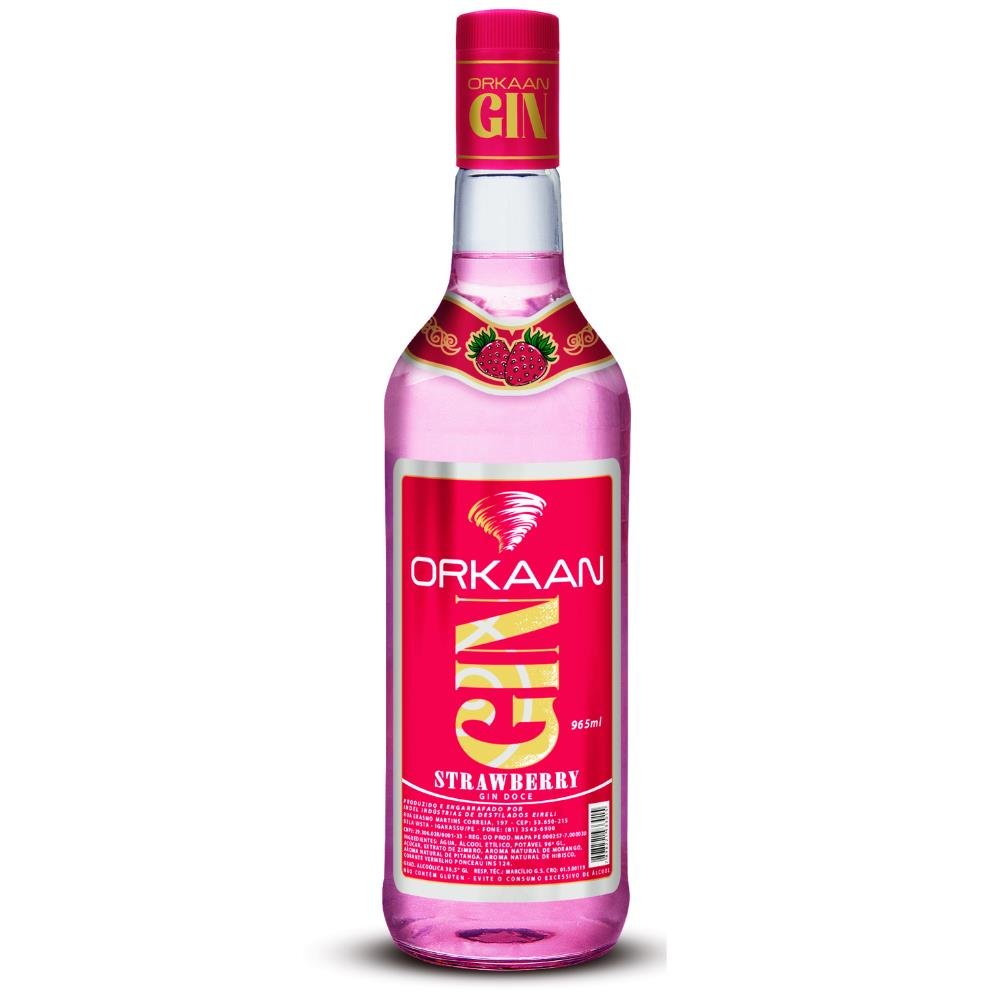 Gin Doce Orkaan Strawberry 6x965ml