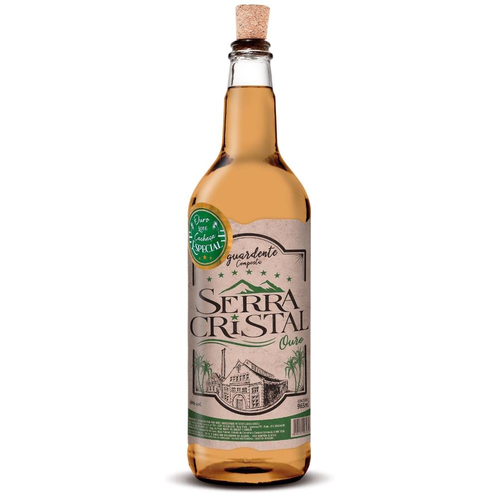 Aguardente Composta Serra Cristal Ouro 12x965ml