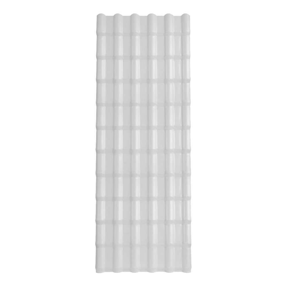 Telha PVC Fortlev Plan Branca 2,42x0,88m