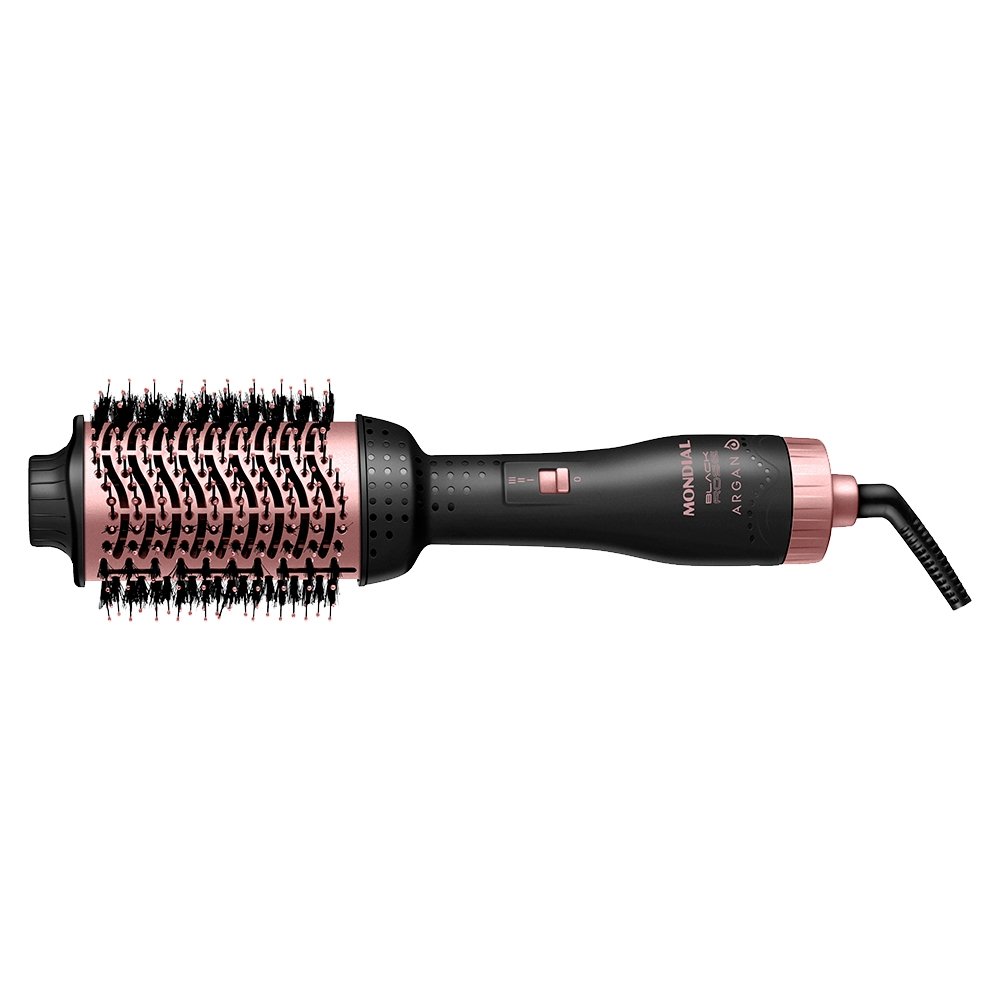 Escova Secadora Mondial ES-14-BI - Preto/Golden, Bivolt