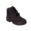 Botina de Segurança Kadesh Imbiseg CA17017 Nobuck PU Monodensidade Preto - Biqueira de PVC 40