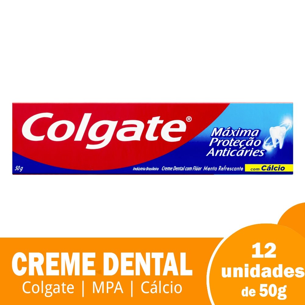 Creme Dental Mpa 50g Emb. c/ 12 Un. - Colgate