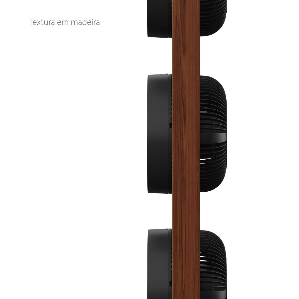 Ventilador Triplo Spirit Robot Pt-Tabaco 220V
