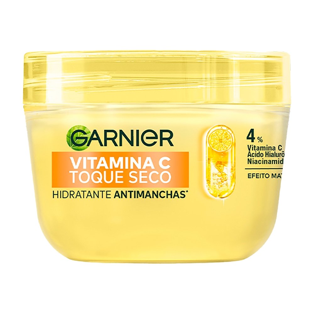 Hidratante Facial Garnier Vitamina C Toque Seco Antimarcas 85g