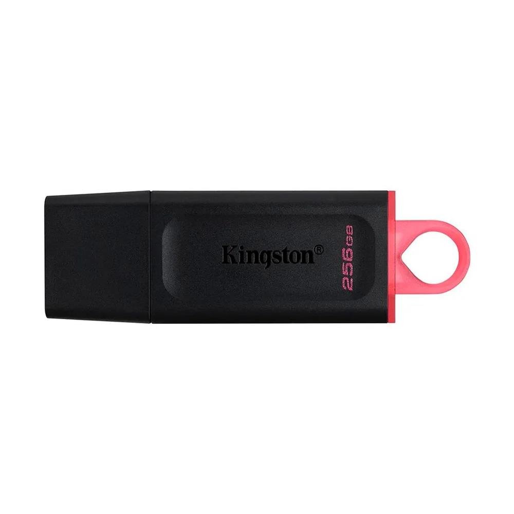 Pen Drive Kingston DataTraveler 256GB Preto e Rosa - DTX/256GBi