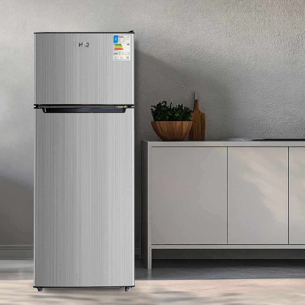Geladeira Refrigerador HQ Defrost 230 Litros Cinza HQ-230RDF 127V