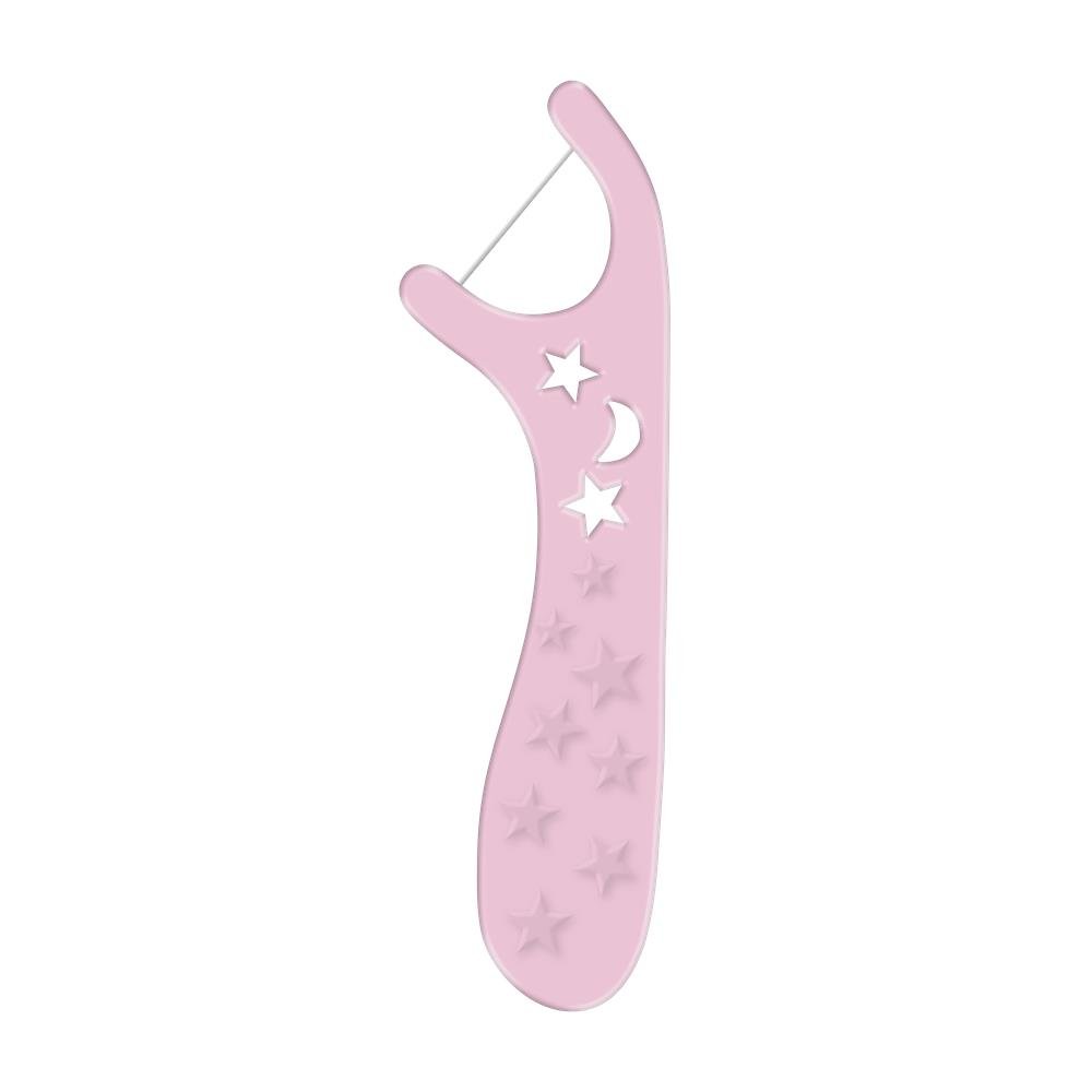 Fio Dental Dentalclean Flosser Stitch Sabor Morango