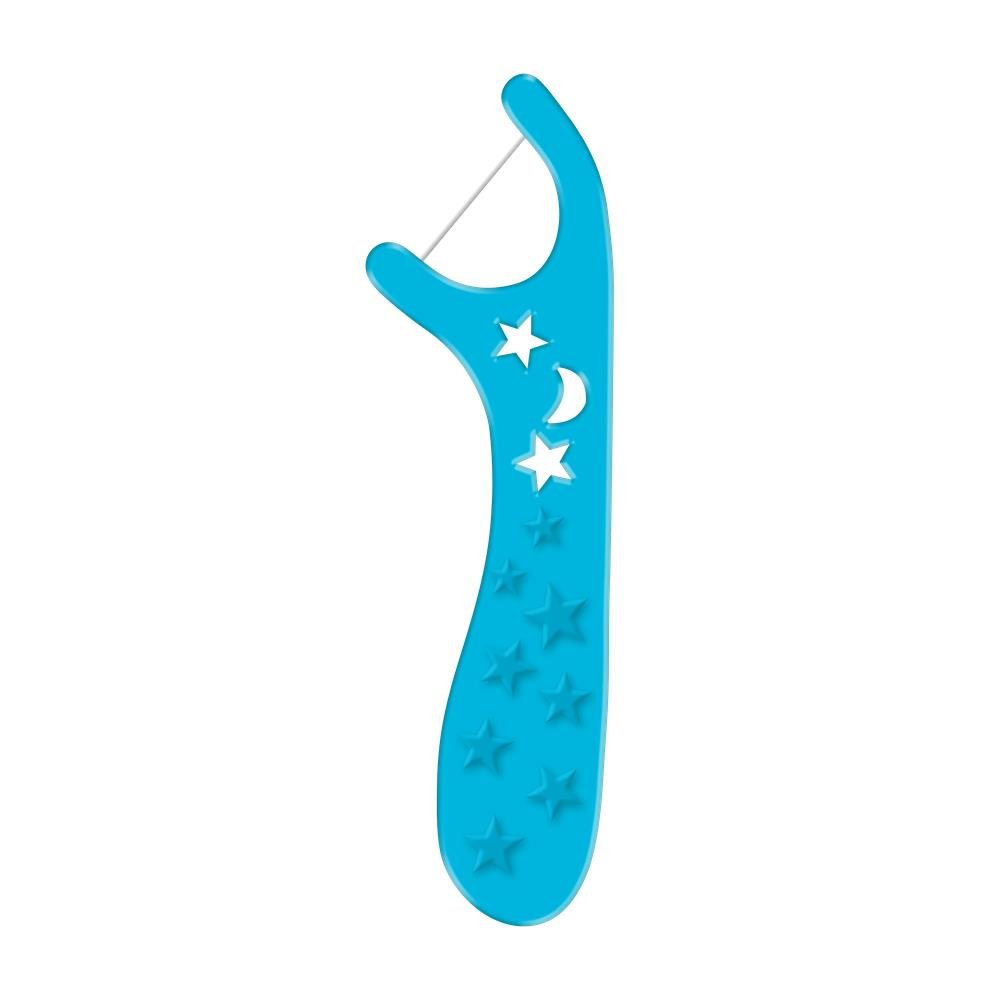 Fio Dental Dentalclean Flosser Stitch Sabor Morango