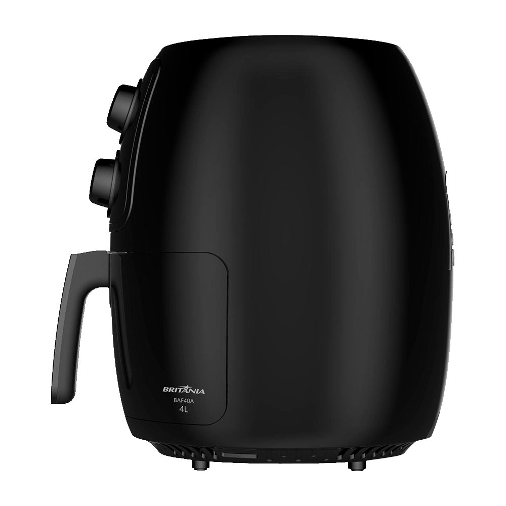 Fritadeira Air Fryer Britânia BAF40A - 1500W, 4 Litros, Preto, 110V