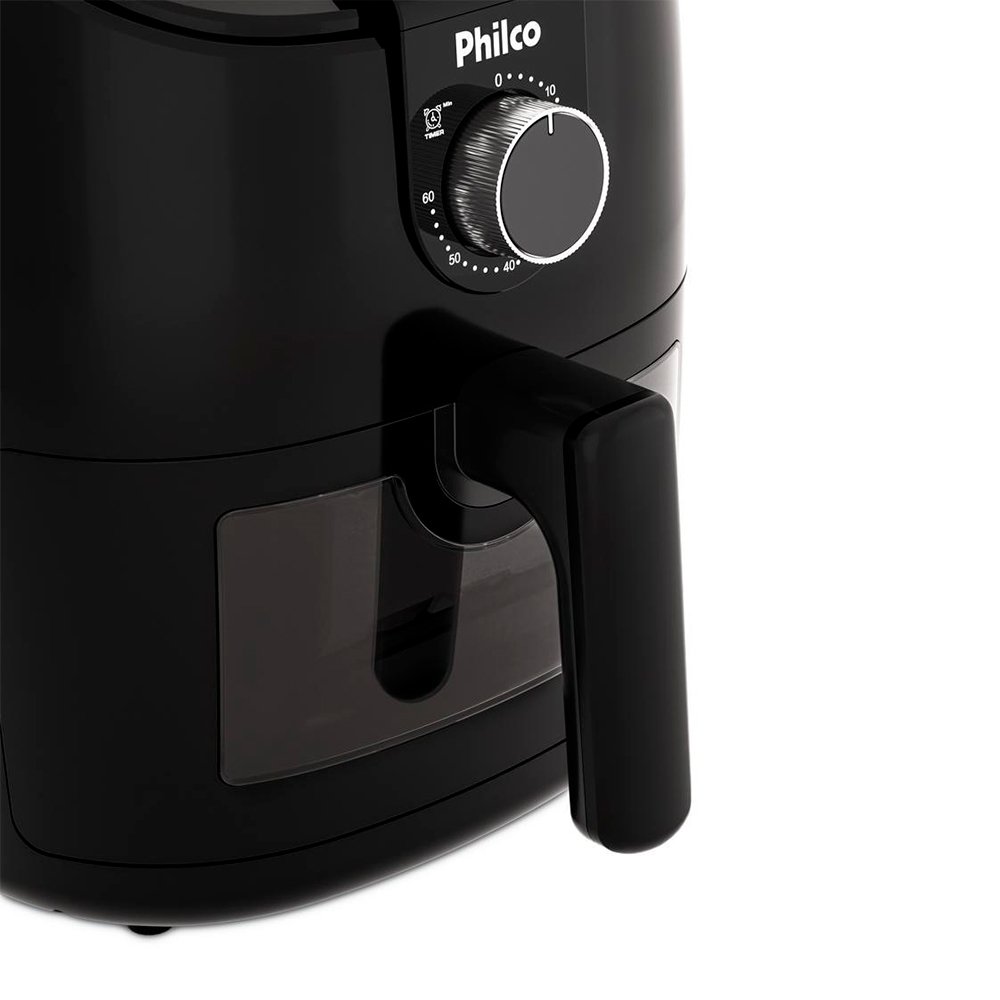 Fritadeira Air Fryer Philco PAF40A - 1500W Redstone  4 Litros, Preto, 110V