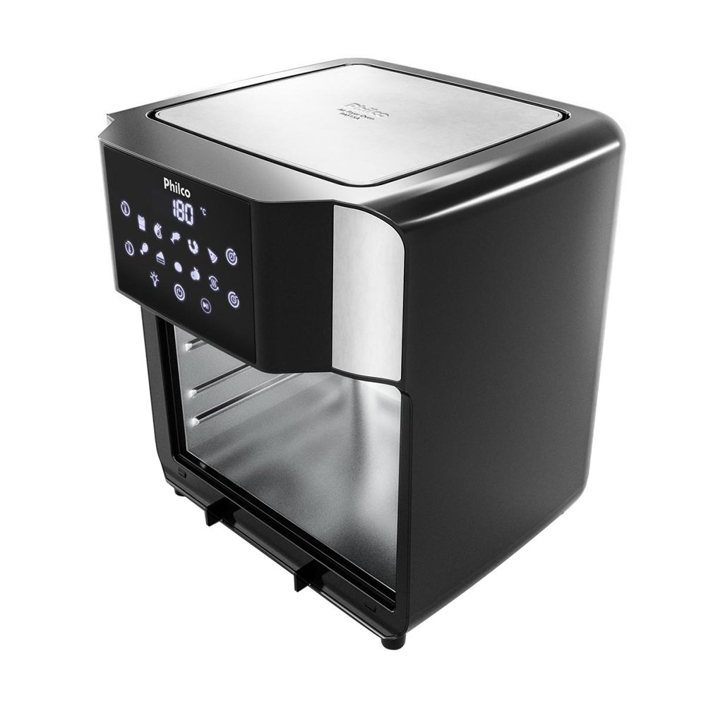 Fritadeira Air Fryer Philco Oven PAF15A - 2000W Redstone 15 Litros, Preto/Inox, 220V