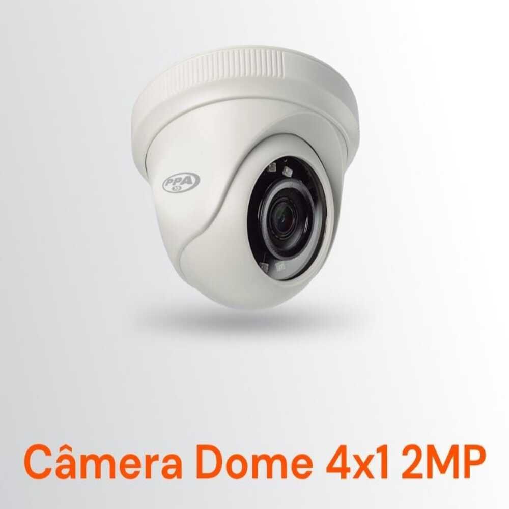 Câmera de Segurança PPA Dome Flex HD Jetflex 4x1 2M