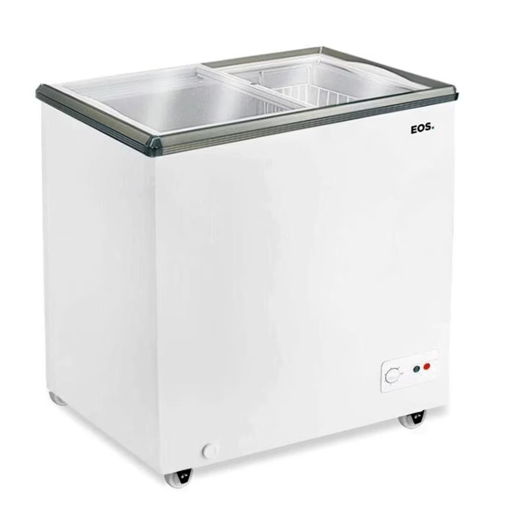 Freezer Horizontal Eos Eeh200xx 138 L 2 Portas Branco