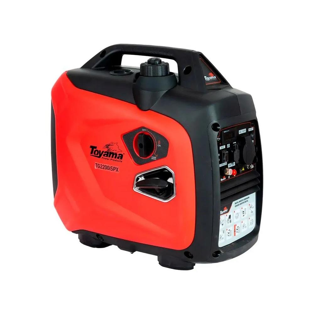 Gerador de Energia à Gasolina TG2200iSPX 2.2kW Digital 4T 127V - TOYAMA-201-060