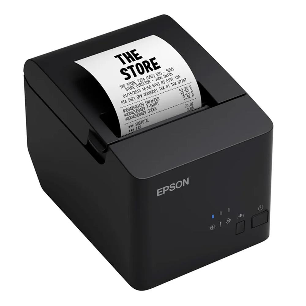 IMPRESSORA TERMICA EPSON TM-T20X-II SERIAL ETHERNET PRETO