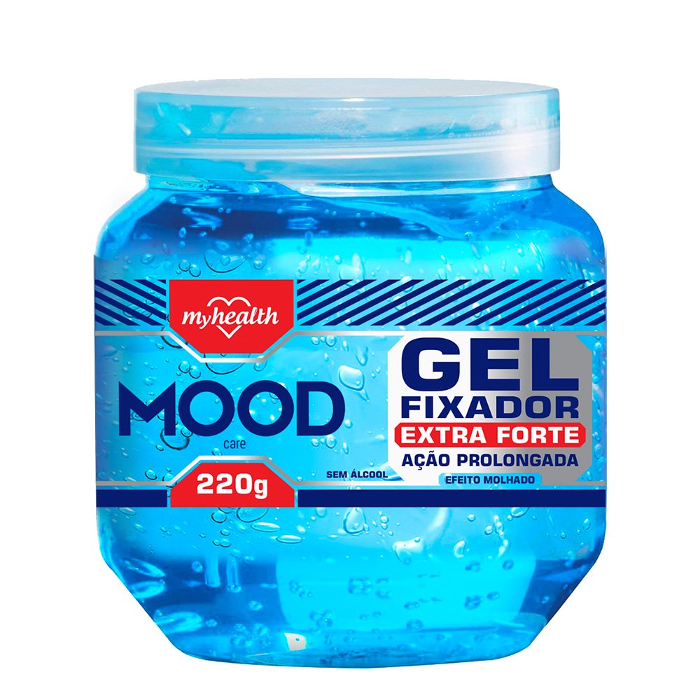 Gel Fixador Capilar Extra Forte Mood 220g