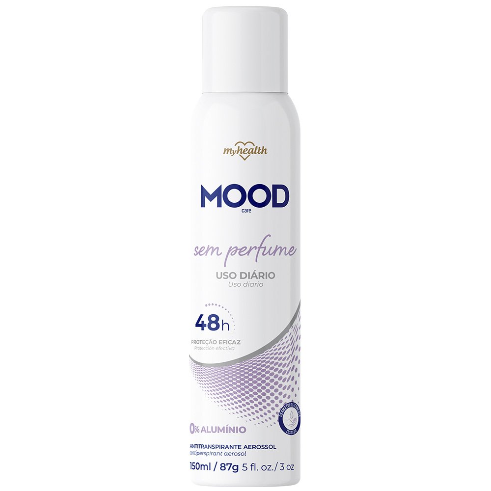 Desodorante Aerosol Mood Sem Perfume 150Ml