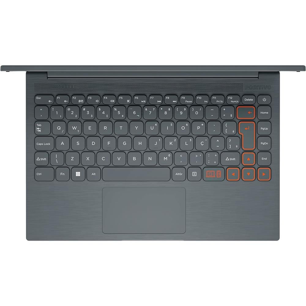 Notebook Positivo Vision C 14.1 HD Celeron N4020 4GB SSD 128GB eMMC Windows 11 Pro Cinza