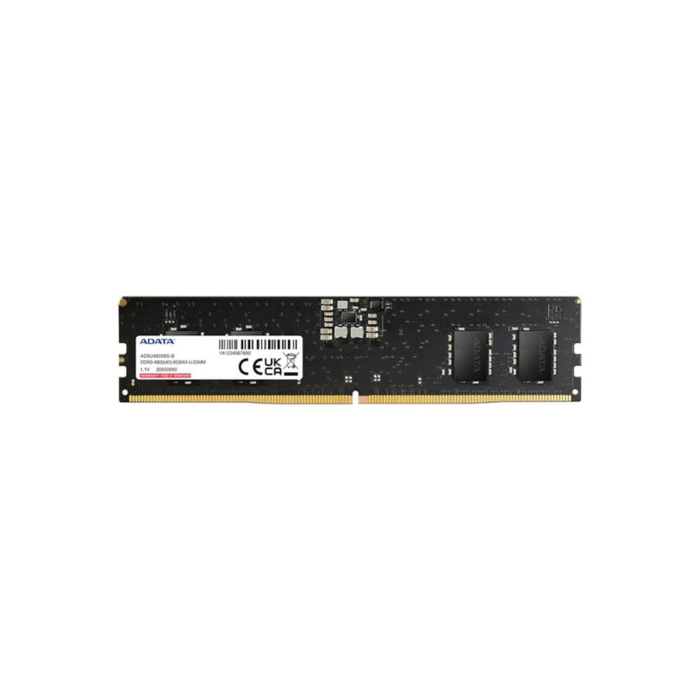 Memória RAM 8GB DDR5 Adata, 4800Mhz, CL40, AD5U48008G-S
