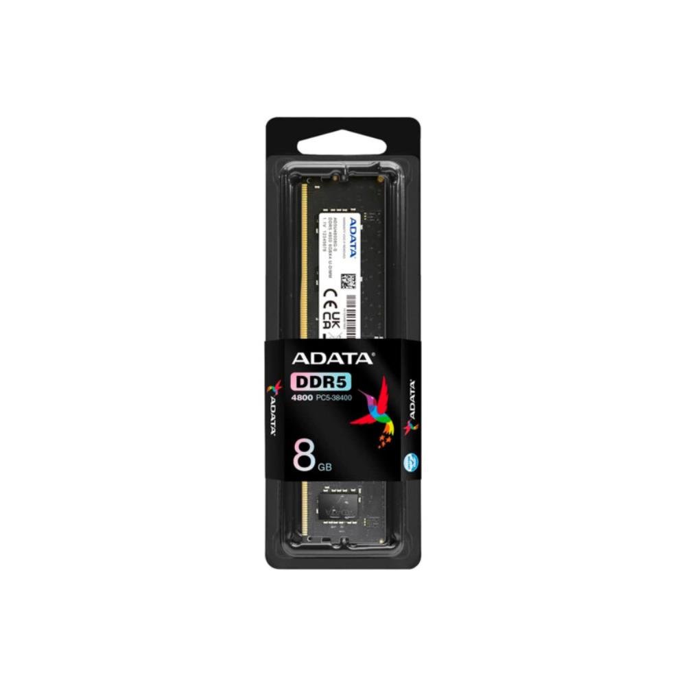 Memória RAM 8GB DDR5 Adata, 4800Mhz, CL40, AD5U48008G-S