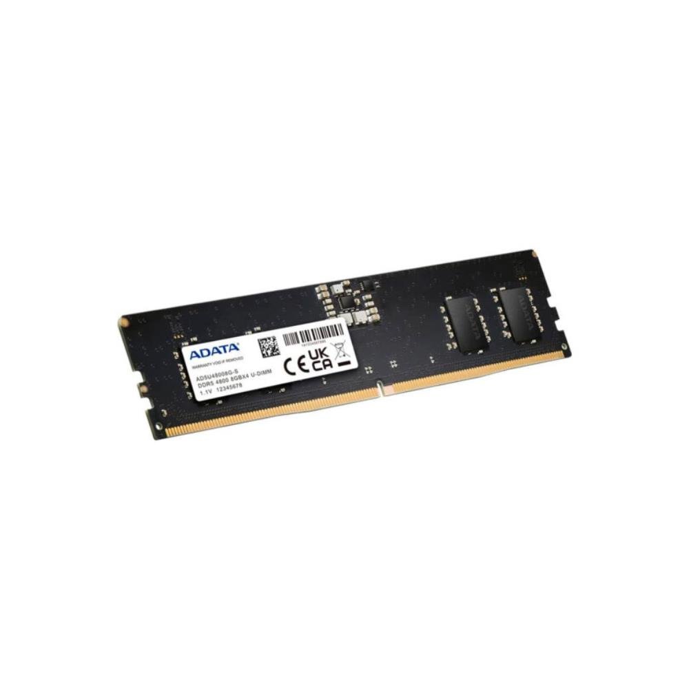 Memória RAM 8GB DDR5 Adata, 4800Mhz, CL40, AD5U48008G-S