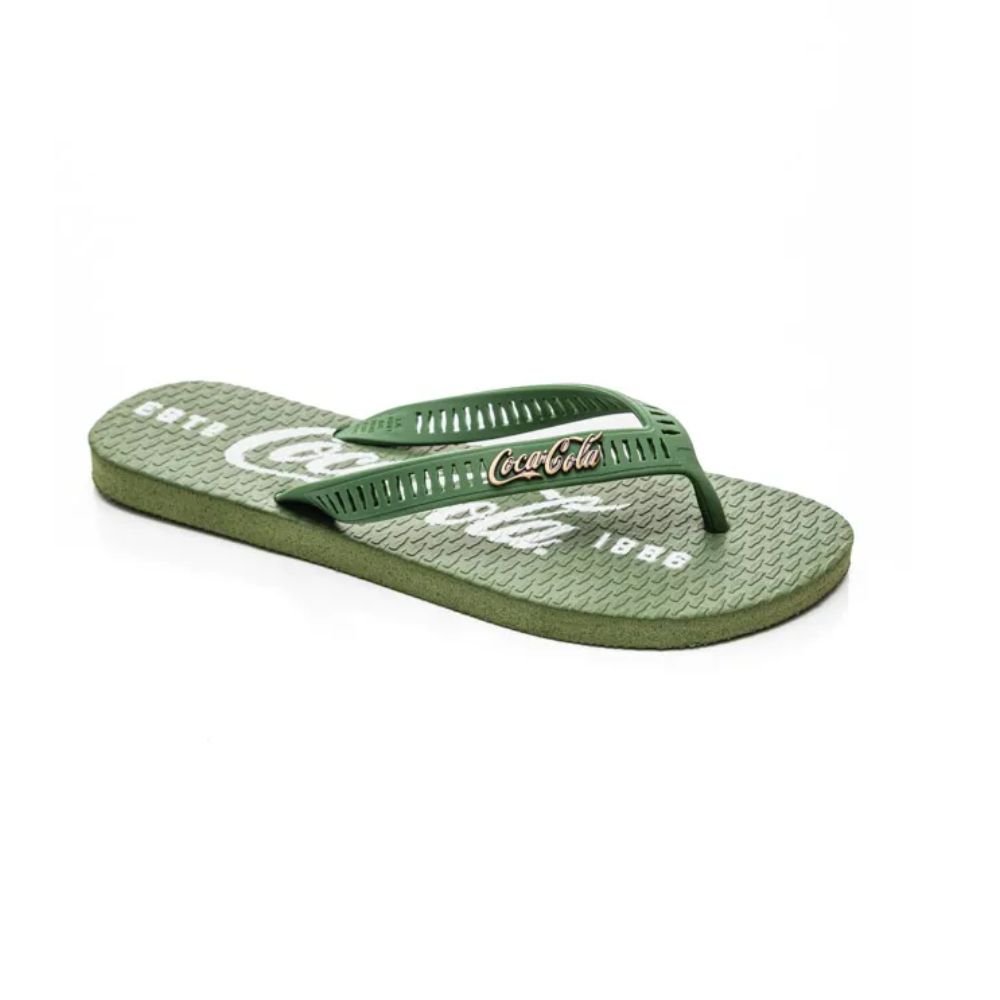 Chinelo Coca Cola 1886 Masculino Musgo 40 - 41