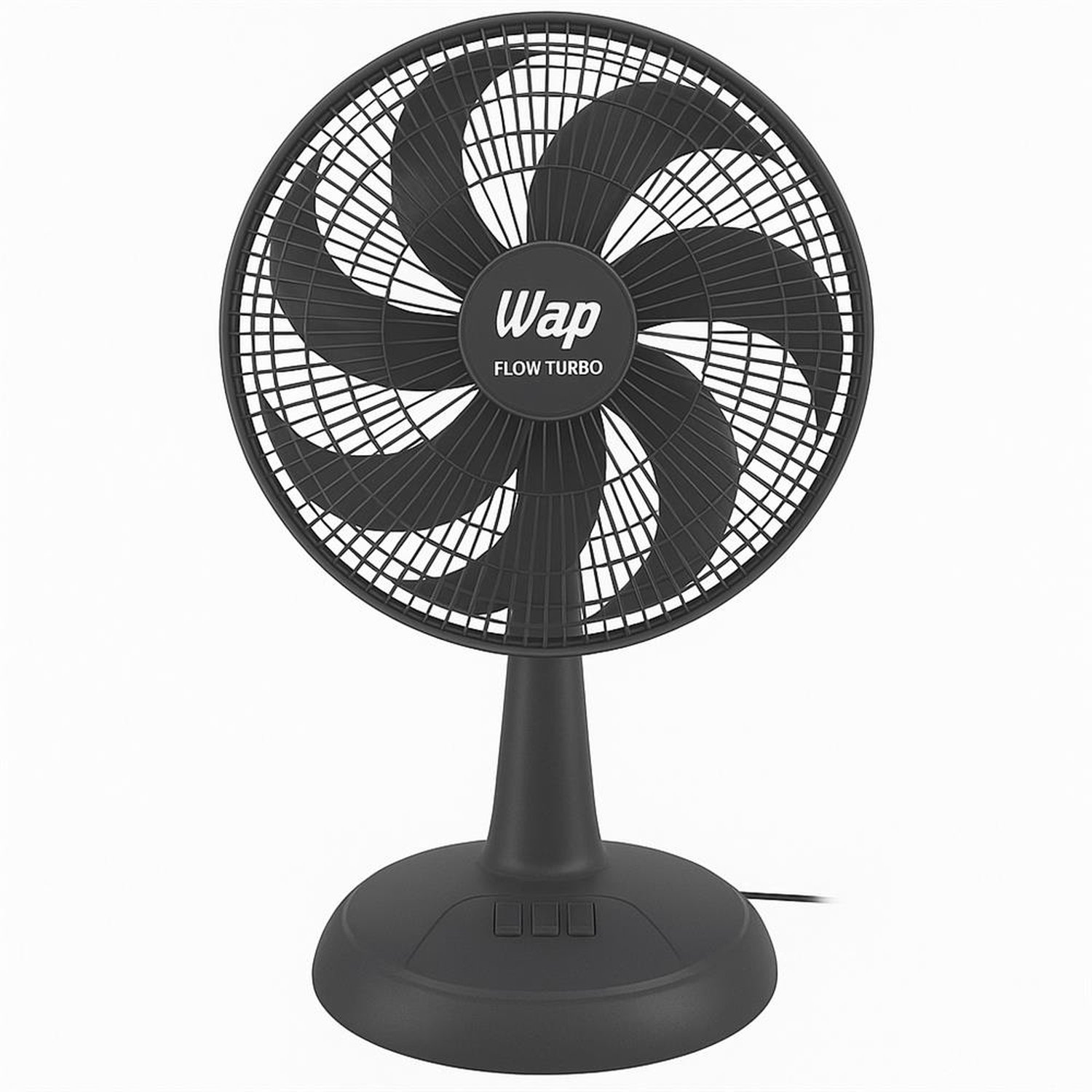 Ventilador Wap Mesa Parede 50 Centimetros Flow Turbo Fw0092218 180W 8Pas 127V