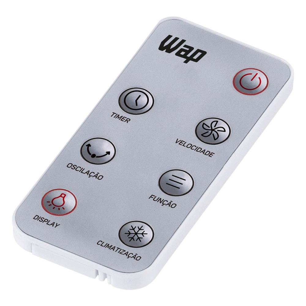 Climatizador De Ar 3 Em 1 Wap Clima Control Digital 100w Com 3 Velocidades 220v