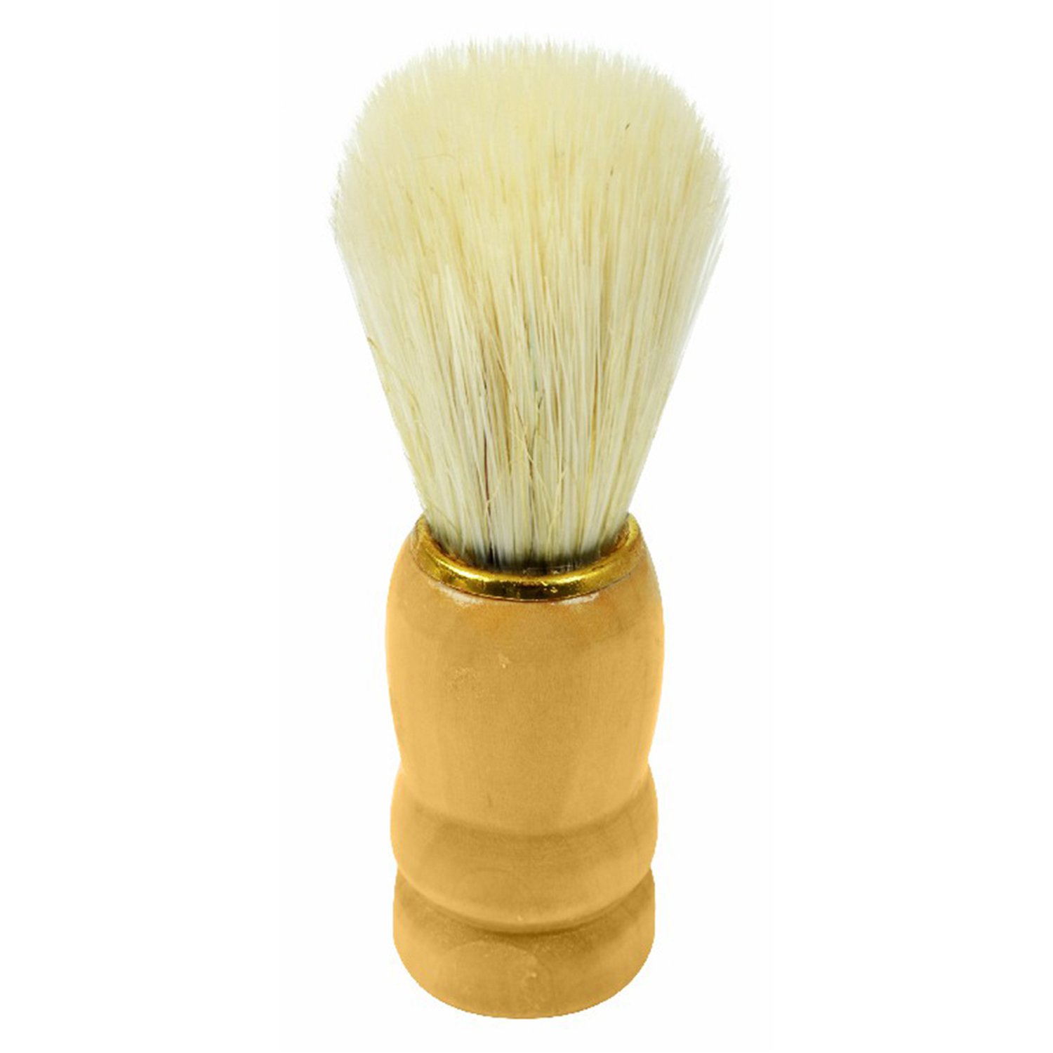 Pincel Com Pelo Misto E Cabo De Madeira Para Barba Santa Clara