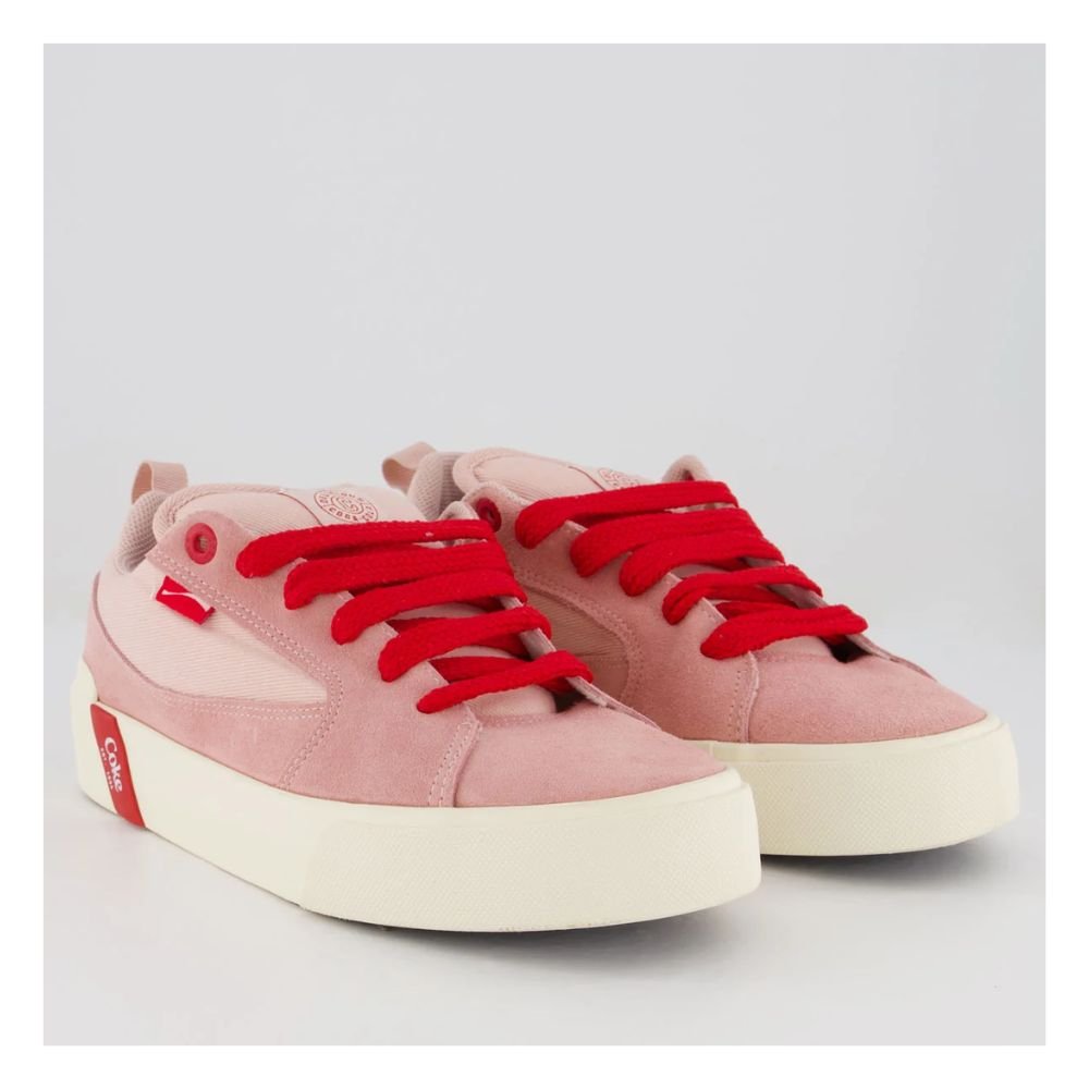 Tênis Feminino Coca-Cola Daytona Ultra Rosa Cc2433 Tam 35