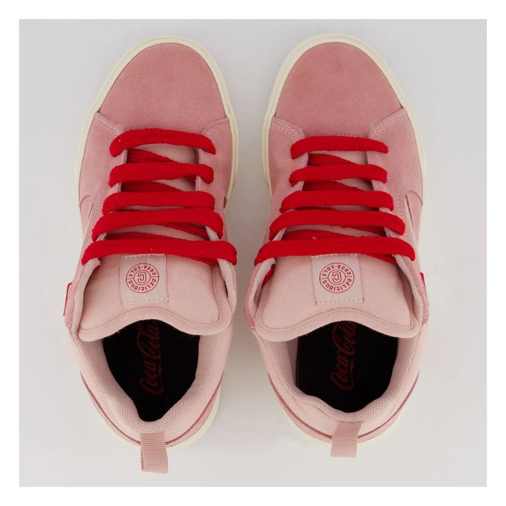 Tênis Feminino Coca-Cola Daytona Ultra Rosa Cc2433 Tam 35