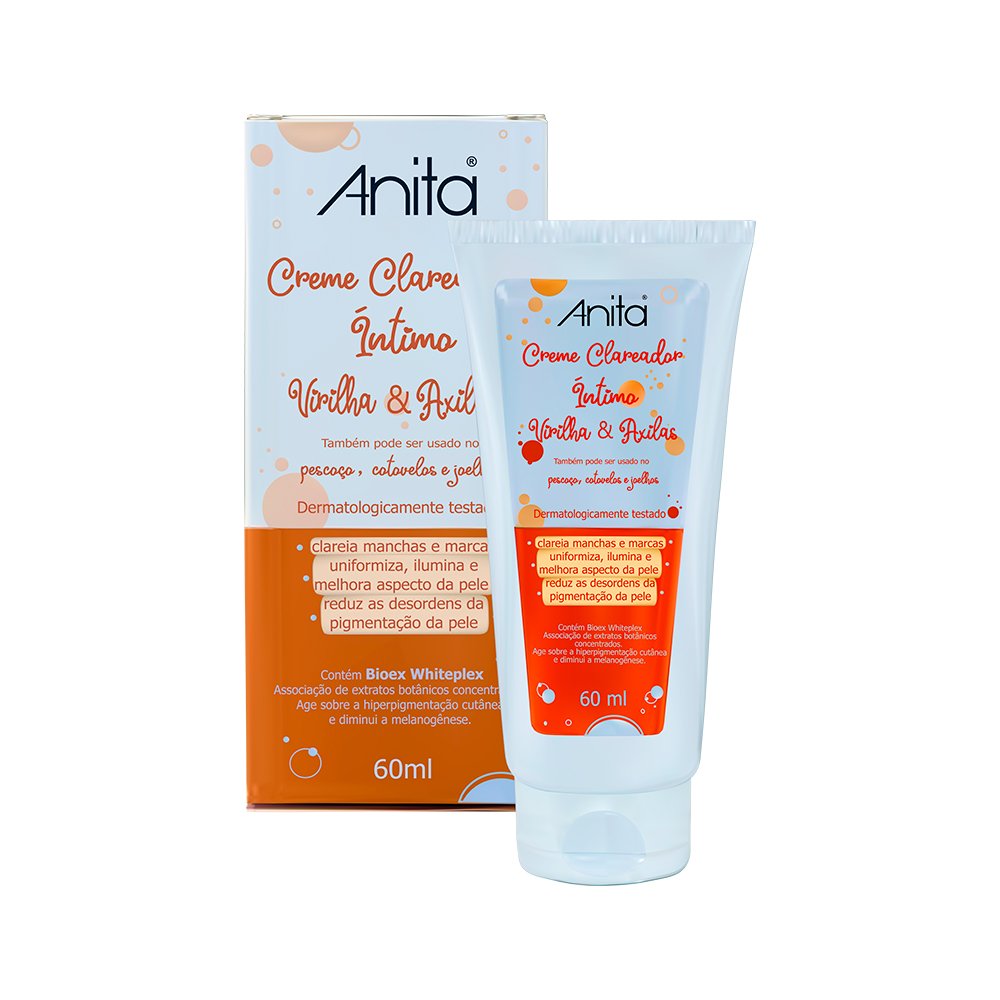 Creme Clareador Intimo Anita Axila e Virilha
