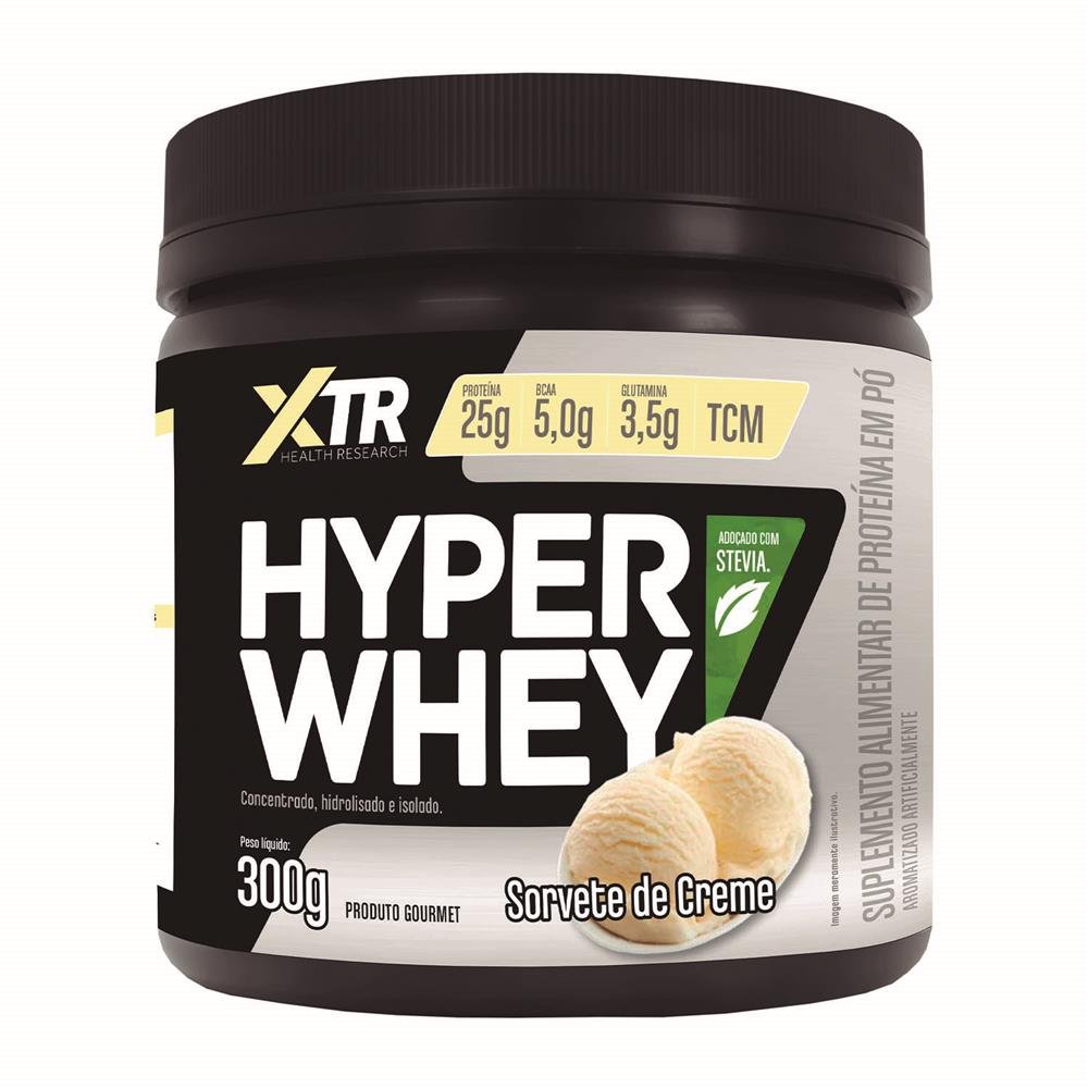 Hyper Whey 3W Gourmet 300G Baunilha - Pote