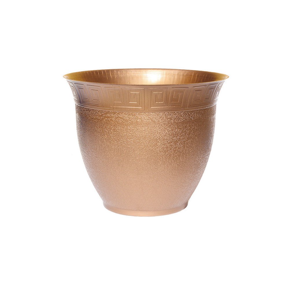 Vaso Redondo 14cm Bronze Brasami