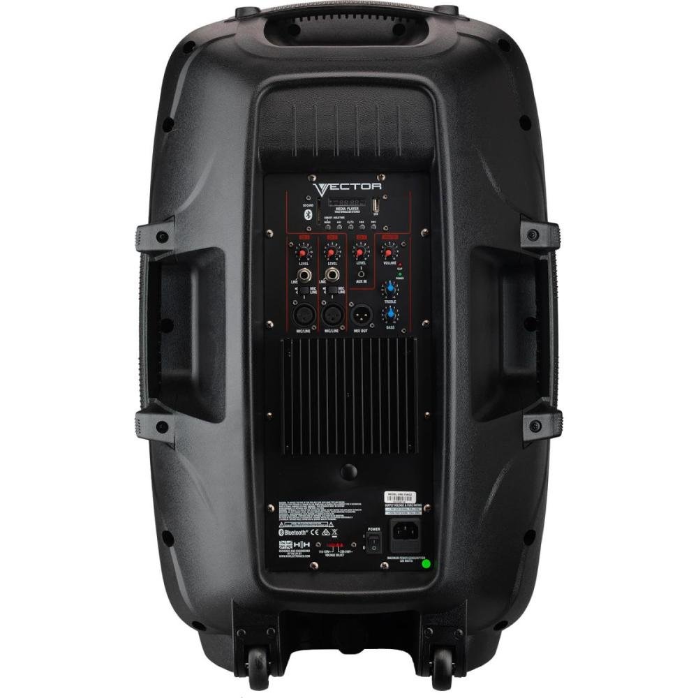 Caixa de Som Ativa HH VRE-15AG2 15" 800w Un.Venda: PC/1