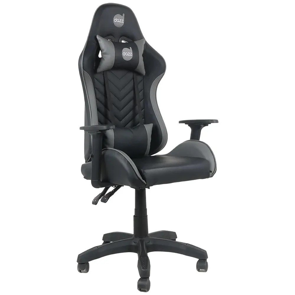 Cadeira Gamer Elite Pro, Preto e Cinza, Dazz