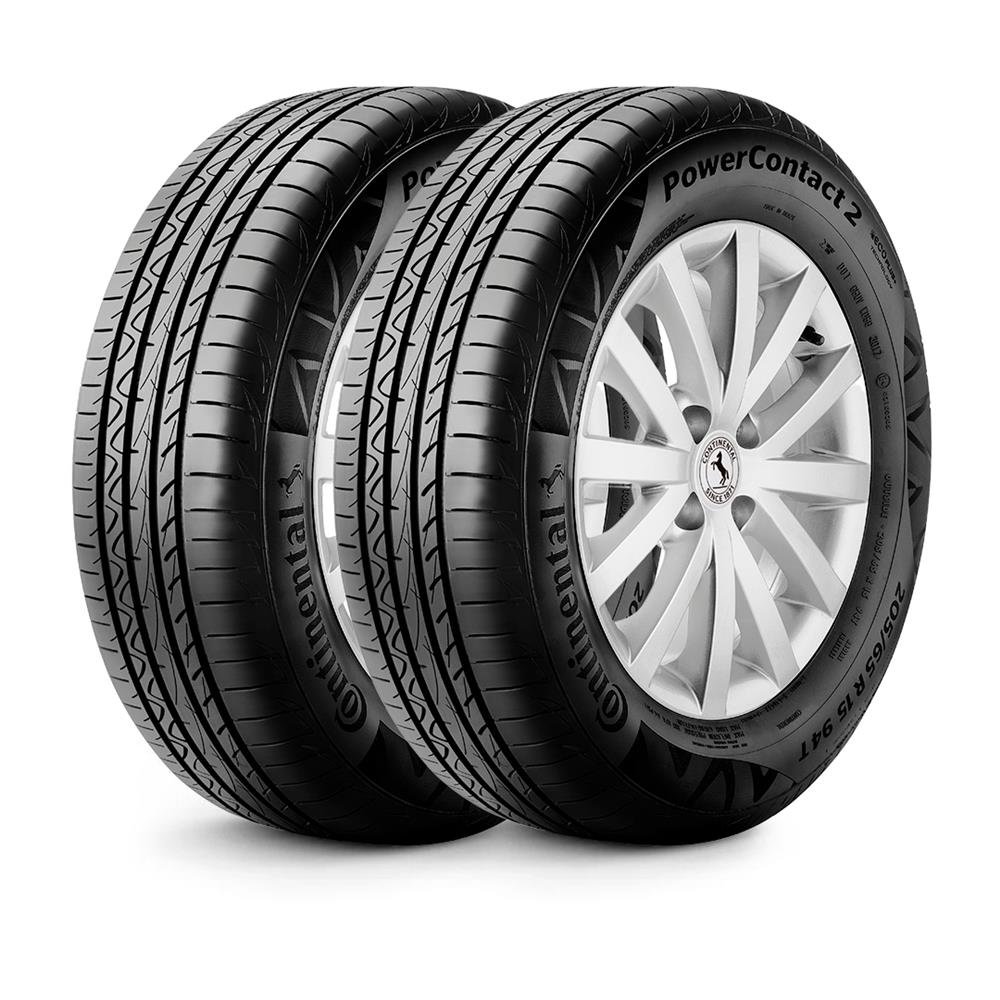 Pneu Aro 14 Continental PowerContact 2 175/70R14 84T - 2 unidades