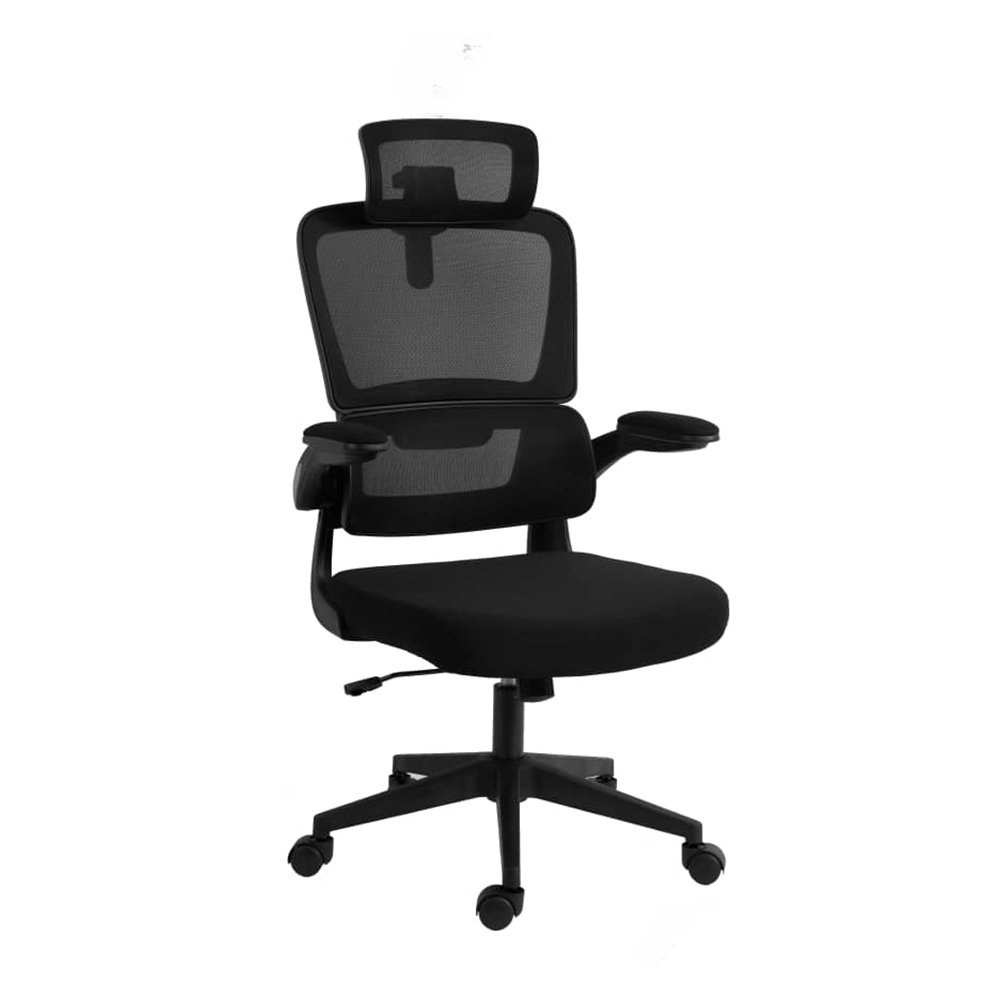 Cadeira Presidente Escritorio Giratoria Fox Office Preta Z411