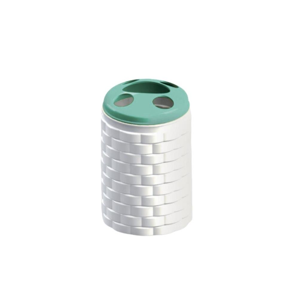 Porta Escova Plasduran Rattan 500Ml Ref 470577