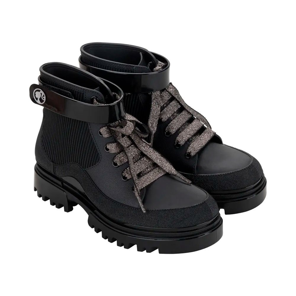 Bota Barbie Glamour 23098 Preto G34221 25-34 com 12 Pares
