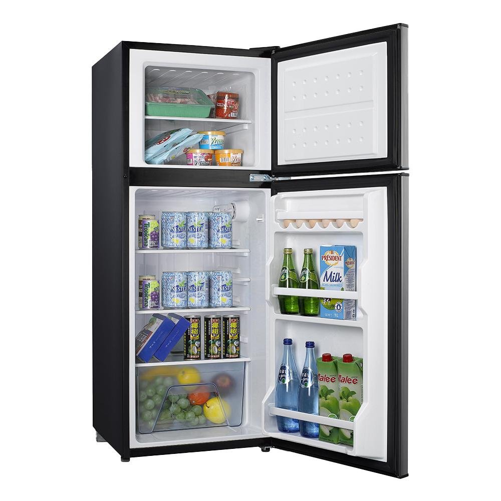 Geladeira Refrigerador HQ Defrost 310 Litros Preto/Inox HQ-310RDF 220V