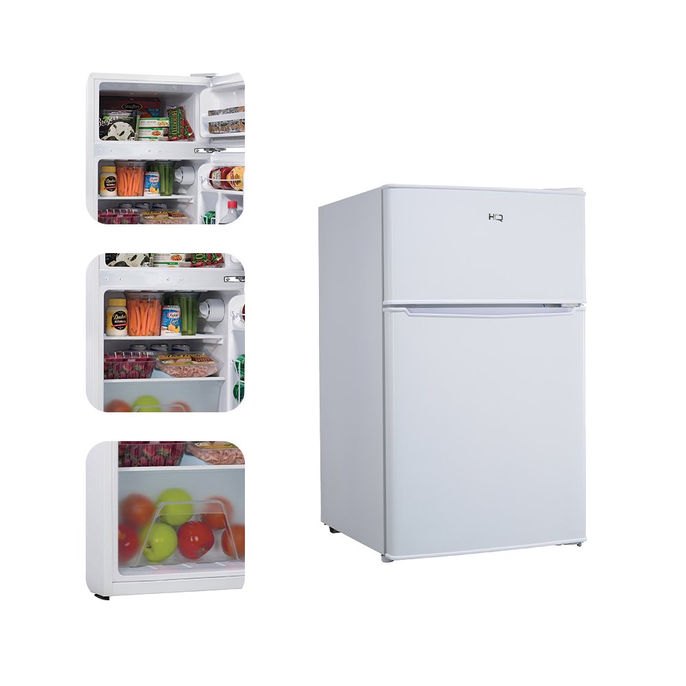 Frigobar Refrigerador Compacto Hq Defrost 90 Litros Branco Hq-90Rdf 220V