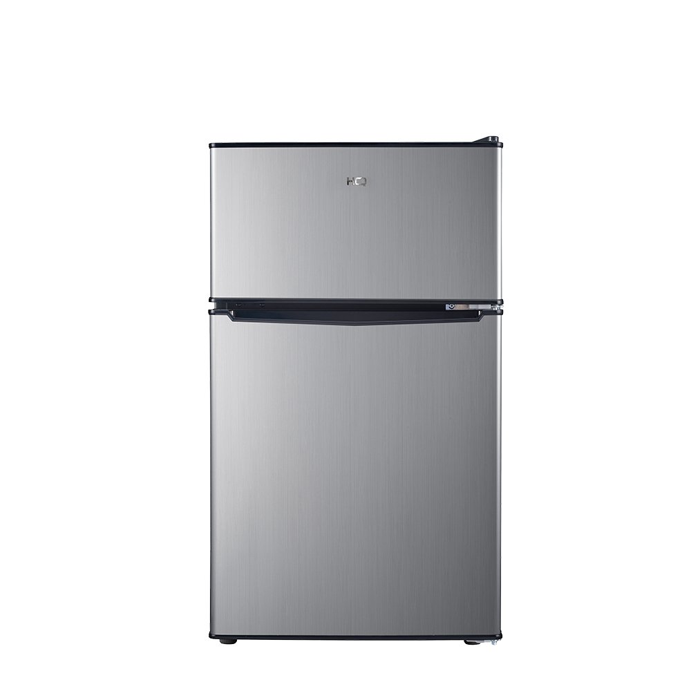 Frigobar Refrigerador Compacto HQ Defrost 90 Litros Preto/Inox HQ-90RDF 127V